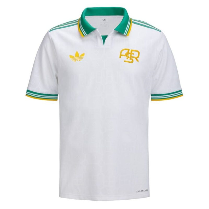 Maglia Terza AS Roma 2025-26 – Bianco Verde Oro